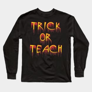 Trick Or Treat Halloween Memes Long Sleeve T-Shirt